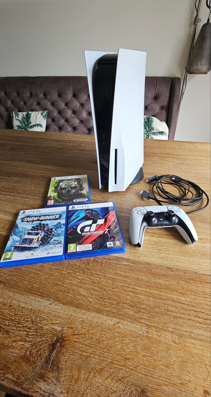 PlayStation 5 Disc Edition 1TB, Spelcomputers en Games, Spelcomputers | Sony PlayStation 5, Ophalen, Zo goed als nieuw, Playstation 5
