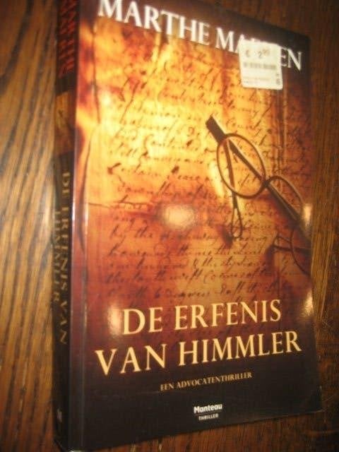 Marthe maeren / de erfenis van himmler, Boeken, Ophalen of Verzenden, Tweede Wereldoorlog, Zo goed als nieuw, Overige onderwerpen