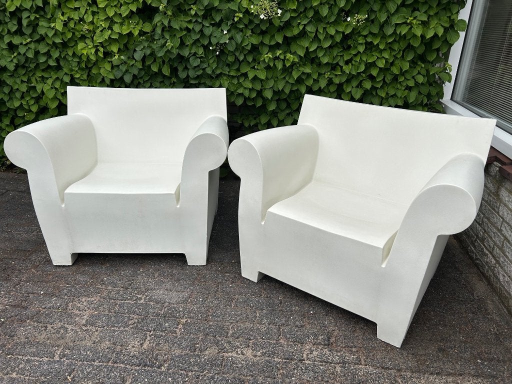 Kartell Bubble Club stoel, Ophalen, Zo goed als nieuw, Kunststof