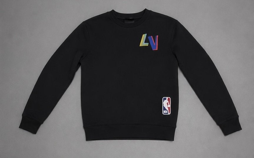 Louis Vuitton Signature Crewneck Zwart Maat S  Nieuw met tag, Ophalen, Nieuw, Maat 46 (S) of kleiner, Zwart