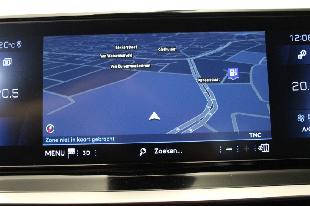 Peugeot 2008 1.2 PureTech Allure Pack |Navi|Camera|, Gebruikt, Zwart, 1199 cc, Parkeersensor