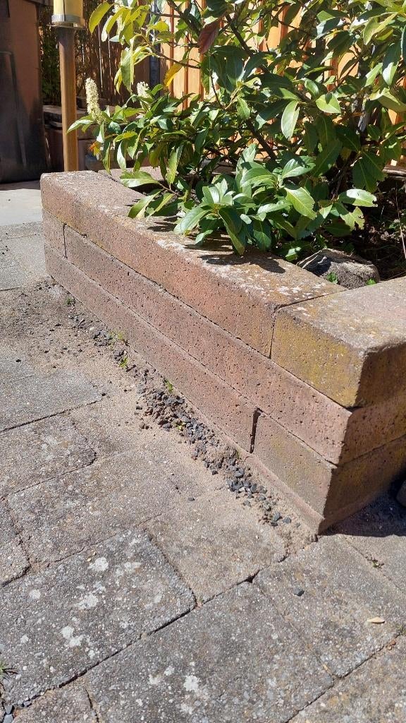 Betonnen bielsen 25 stuks, Tuin en Terras, Bielzen en Borders, Ophalen, Gebruikt, 100 tot 200 cm, Biels