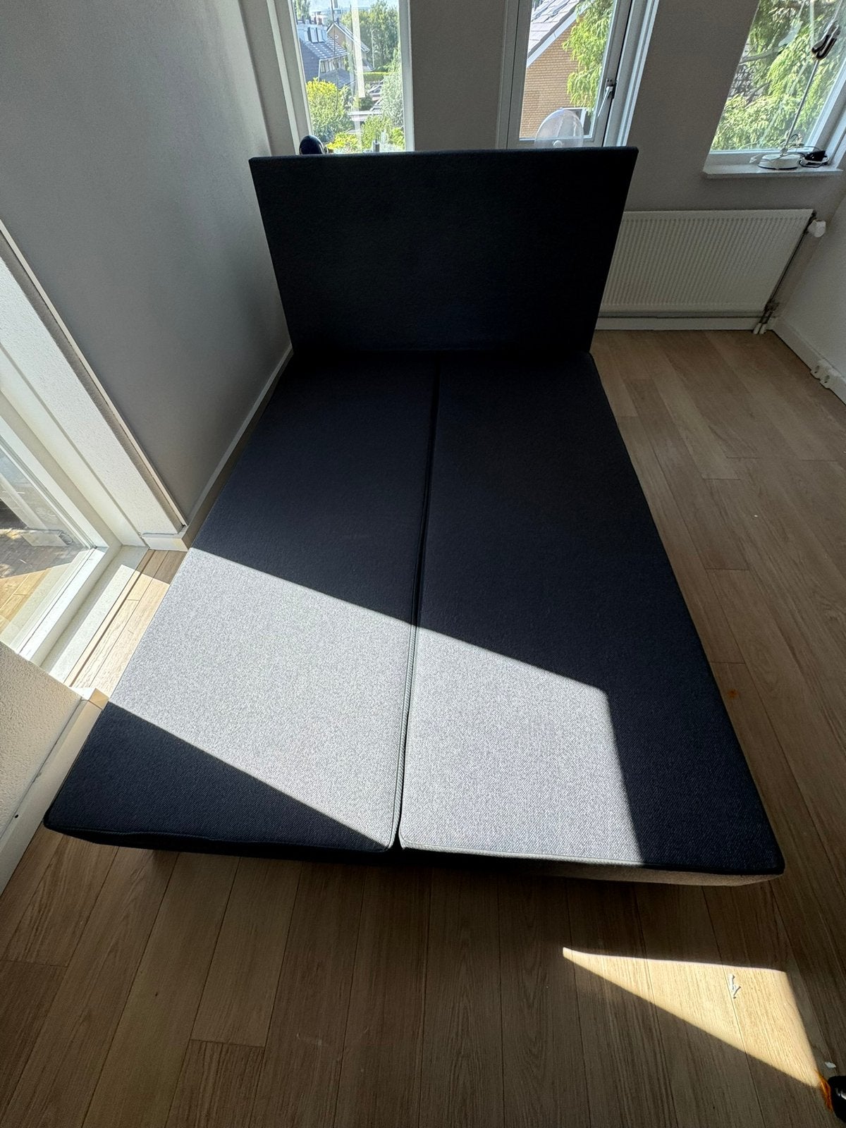 Boxspring, Ophalen, Zo goed als nieuw, Tweepersoons, 140 cm