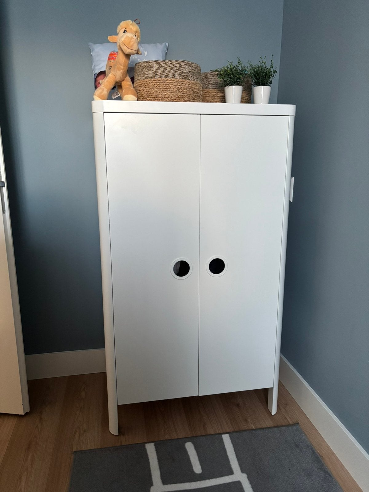Kinderkledingkast 80x140 cm, Ophalen of Verzenden, Zo goed als nieuw, 50 tot 75 cm, 50 tot 100 cm