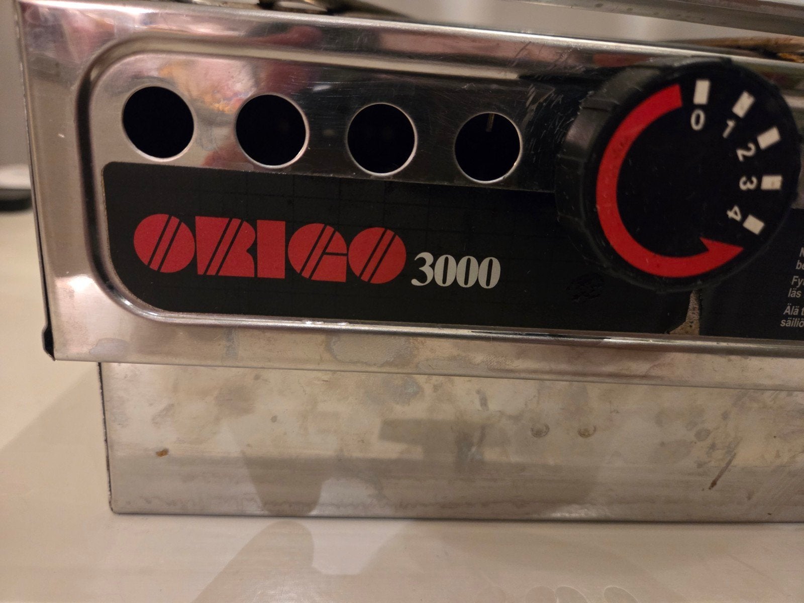 Origo 3000 Spiritus Kooktoestel - 2 Pitten, Ophalen of Verzenden, Gebruikt, Gas, 3 kookzones of minder