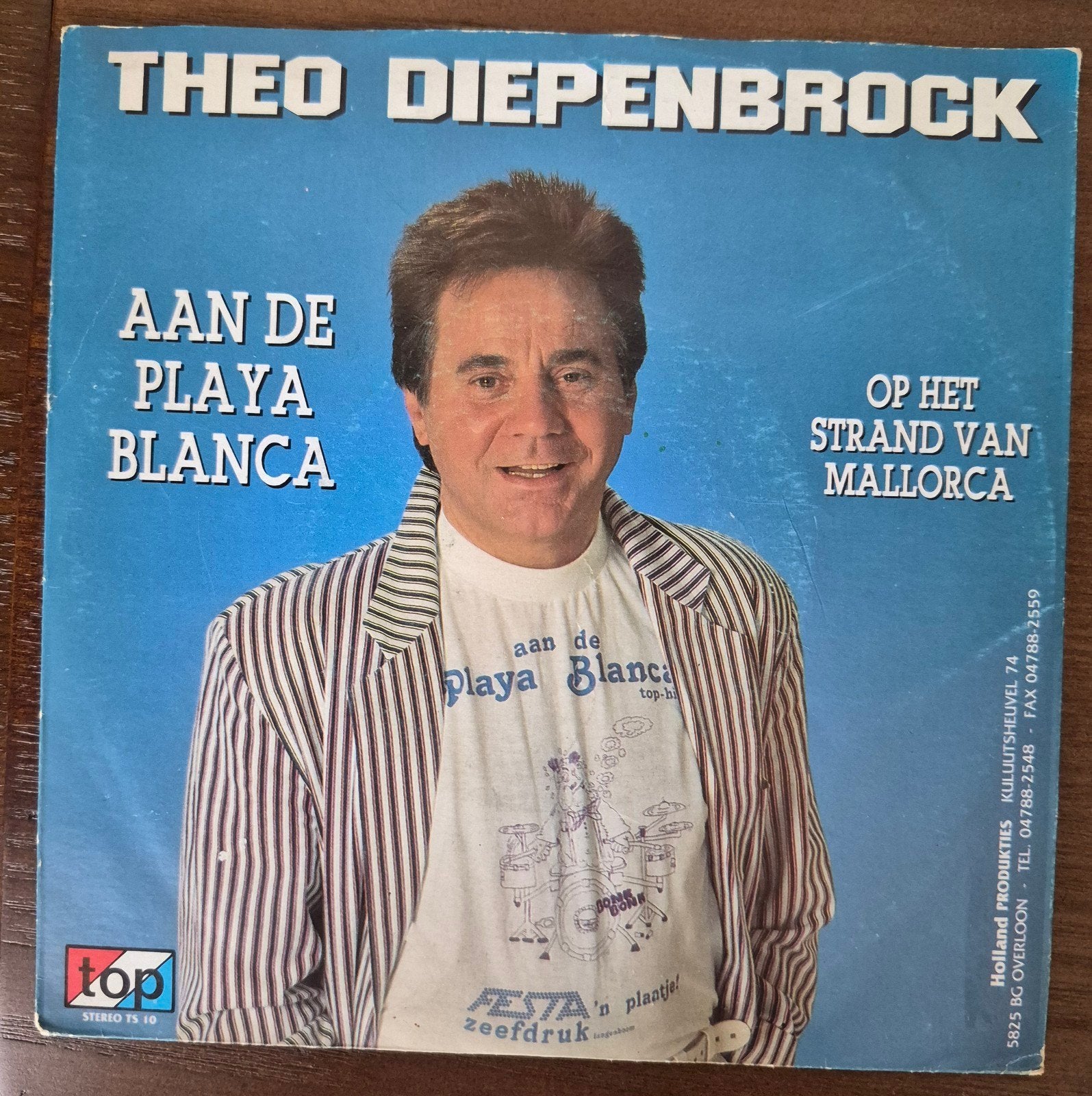 Theo Diepenbrock - Aan de Playa Blanca (Piraat), Ophalen of Verzenden, Gebruikt, Nederlandstalig