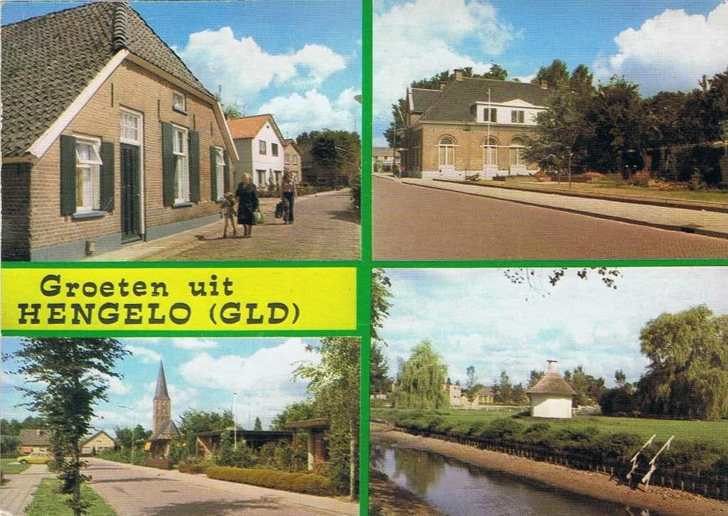 Hengelo (Gld), Groeten uit, Verzamelen, Verzenden, 1960 tot 1980, Gelopen, Gelderland