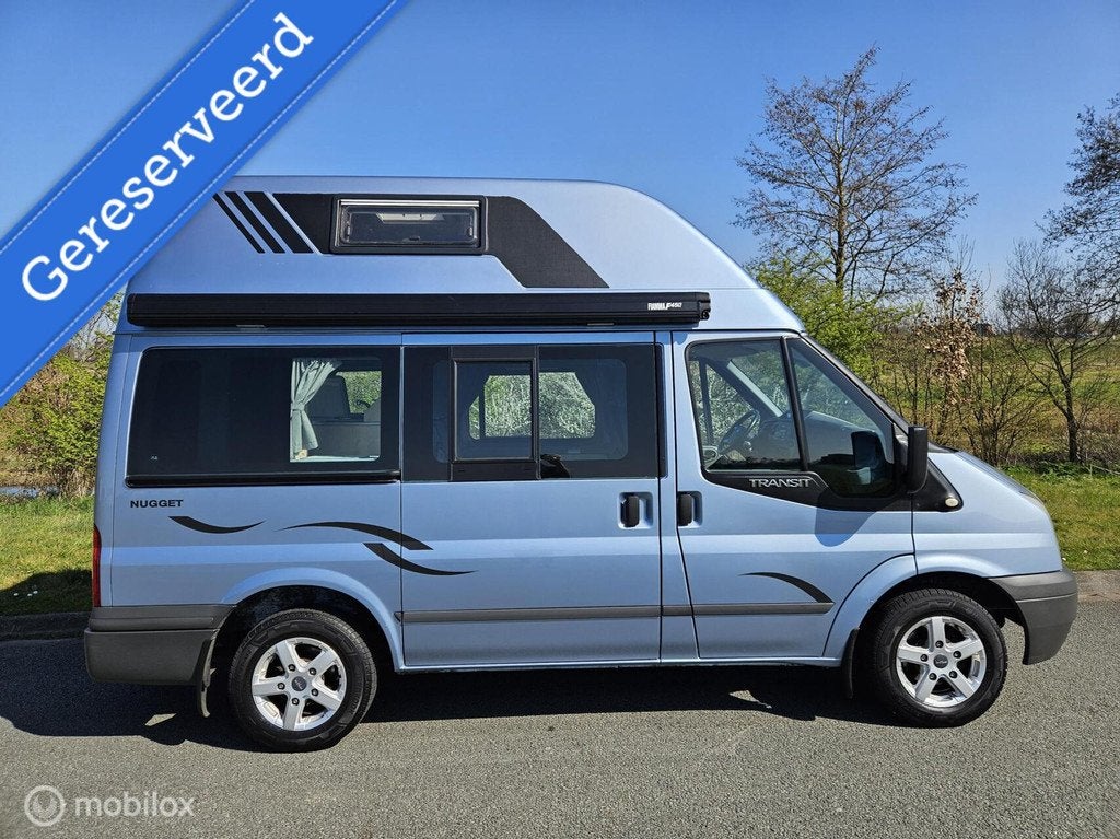 Westfalia TRANSIT-NUGGET buscamper 140PK ☆Euro4, Airco☆, Buscamper of Camperbus, Bedrijf, Westfalia, Koelkast