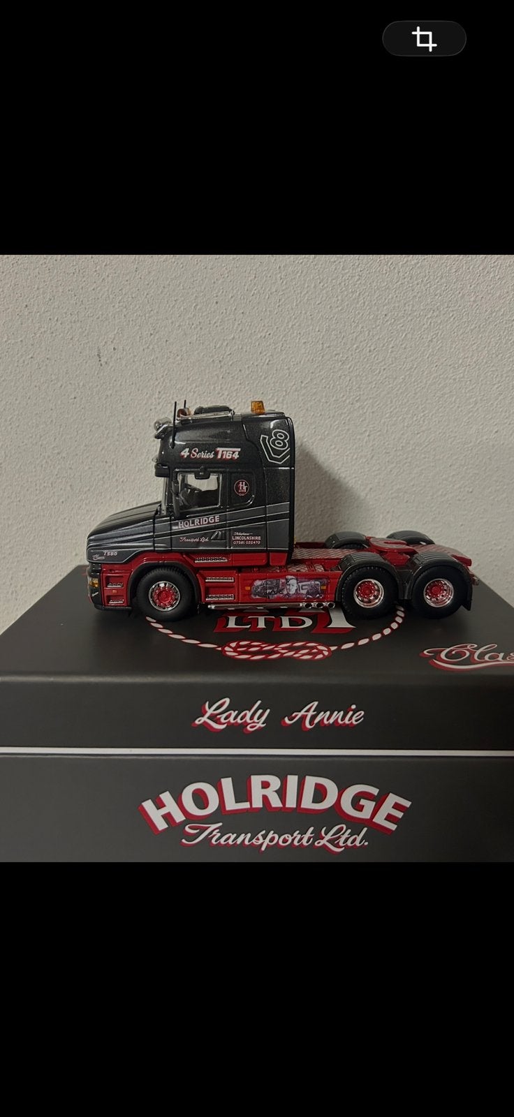 Scania Tekno Holridge, Hobby en Vrije tijd, Ophalen of Verzenden, Zo goed als nieuw, Bus of Vrachtwagen, Tekno
