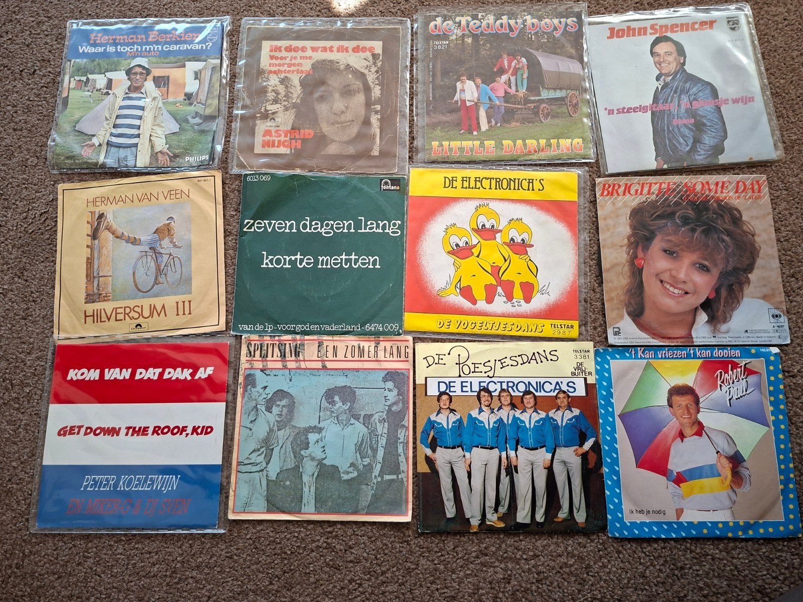 Diverse Nederlandstalige Singles -, Ophalen of Verzenden, Gebruikt, Pop