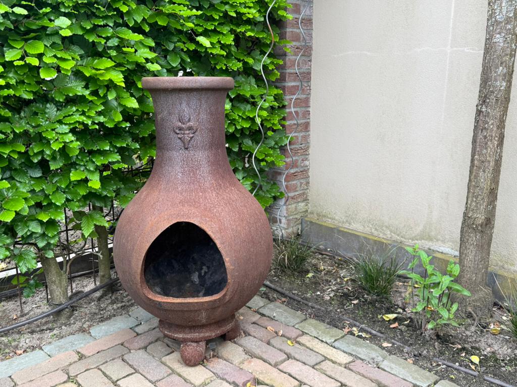 Vuurton/vuurhaard gietijzer wanddikte 25mm!!!!, Tuin en Terras, Tuinhaarden, Ophalen of Verzenden, Zo goed als nieuw