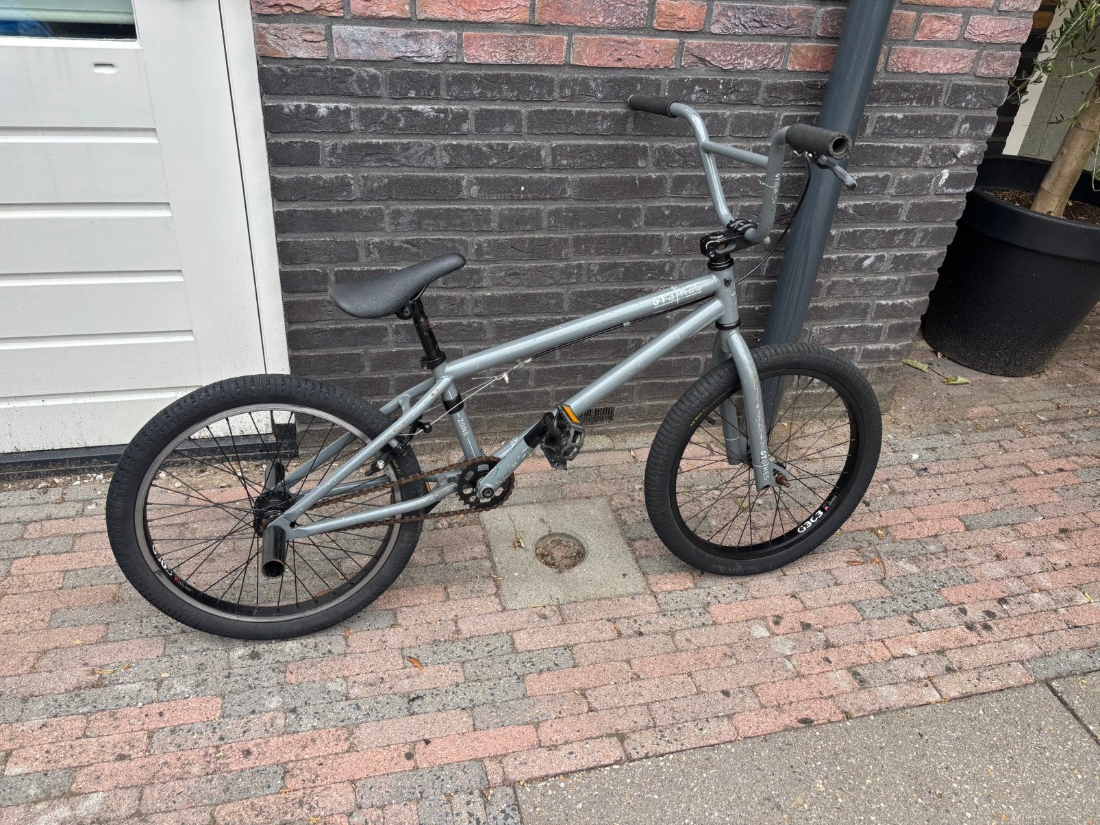 GTBIKES BMX cross fiets, Ophalen, Staal, Velgrem, Voetsteunen
