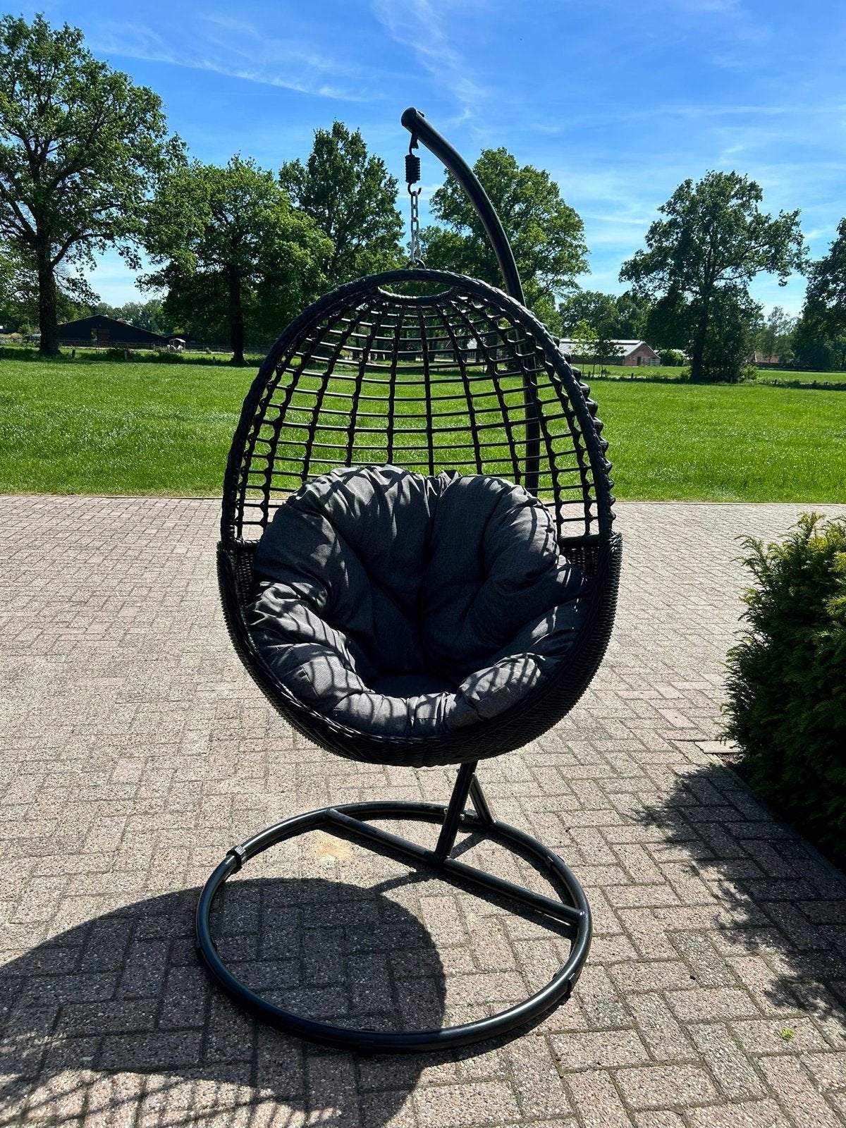 Hangstoel Manifesto Furniture - Zo goed als nieuw, Tuin en Terras, Zo goed als nieuw, Loungeset, Wicker, Stoel