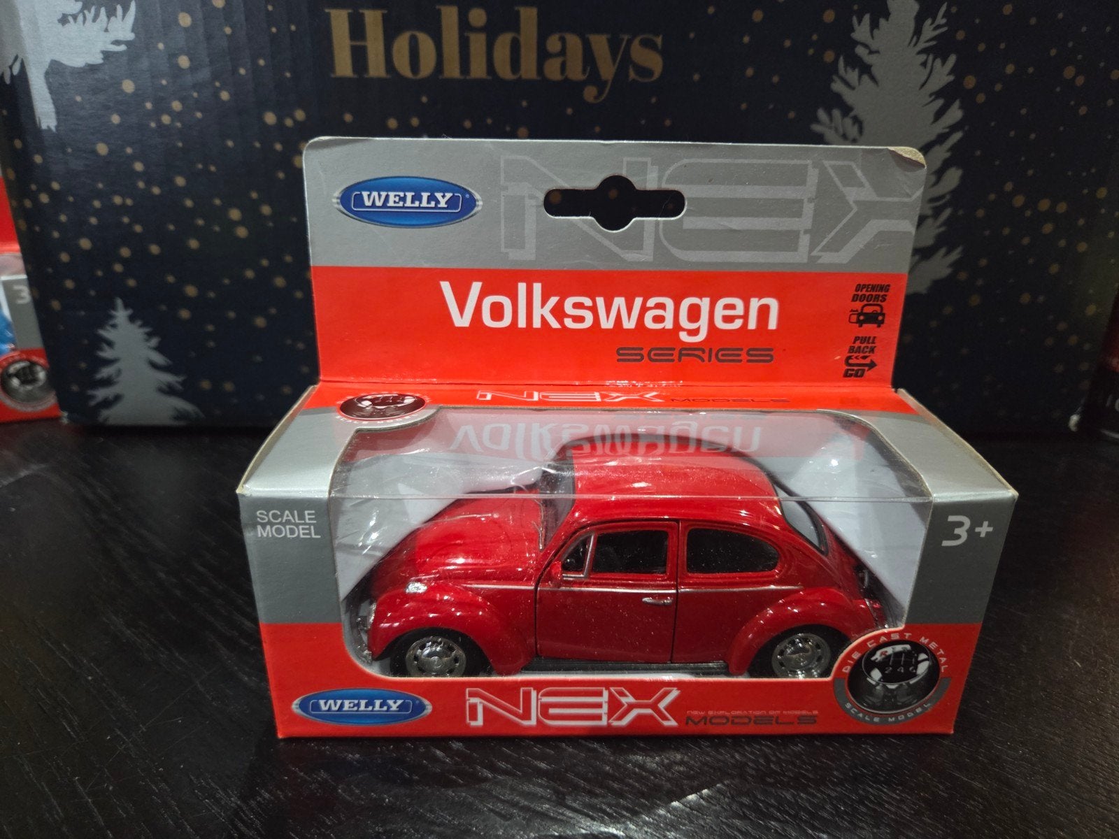Vw Kever (2) Welly Nex, Ophalen of Verzenden, Zo goed als nieuw, Auto, Overige merken