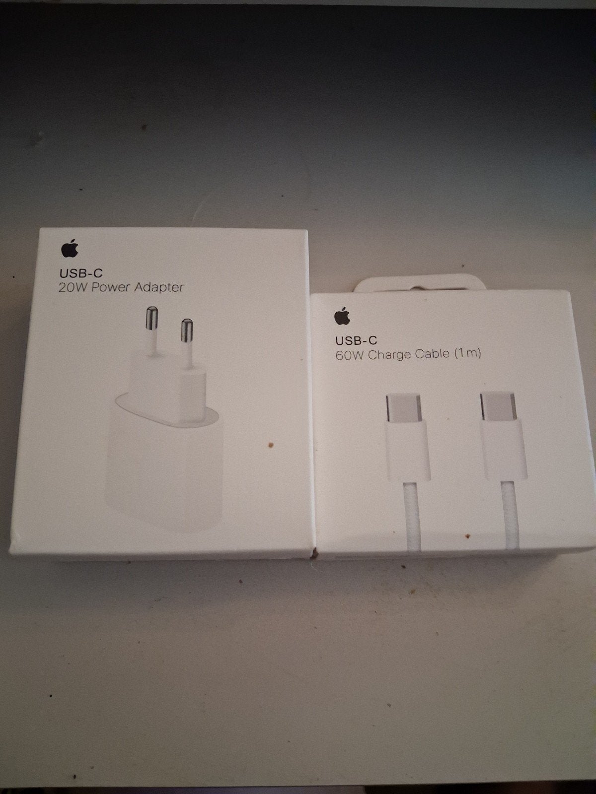 Apple USB-C 20W Power Adapter & 60W Charge Cable (1m), Suppprt#apple.com, Apple, Nieuw, Ophalen of Verzenden