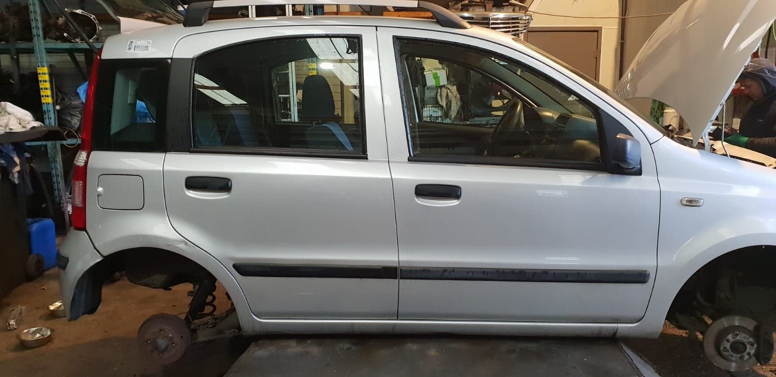 FIAT PANDA PORTIEREN RV+RA  BJ 2004 TOT 2009, Gebruikt, -, Deur, -