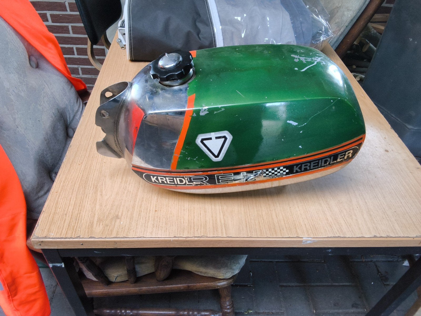 bloktank kreidler, Fietsen en Brommers, Ophalen, Tank
