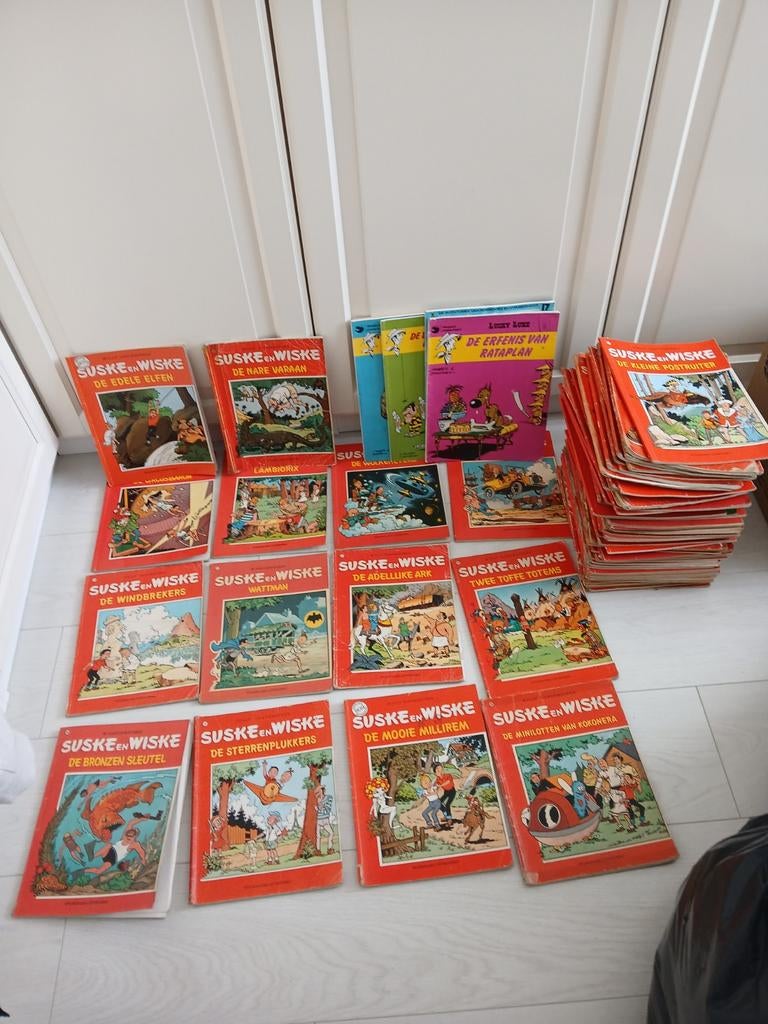 Suske en wiske boeken, Boeken, Stripboeken, Meerdere stripboeken, Ophalen, Gelezen