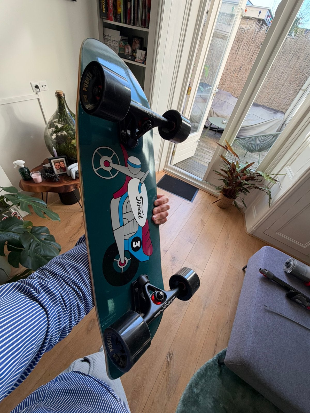 Skateboard deck Piet Parra Tired (new), Ophalen of Verzenden, Nieuw