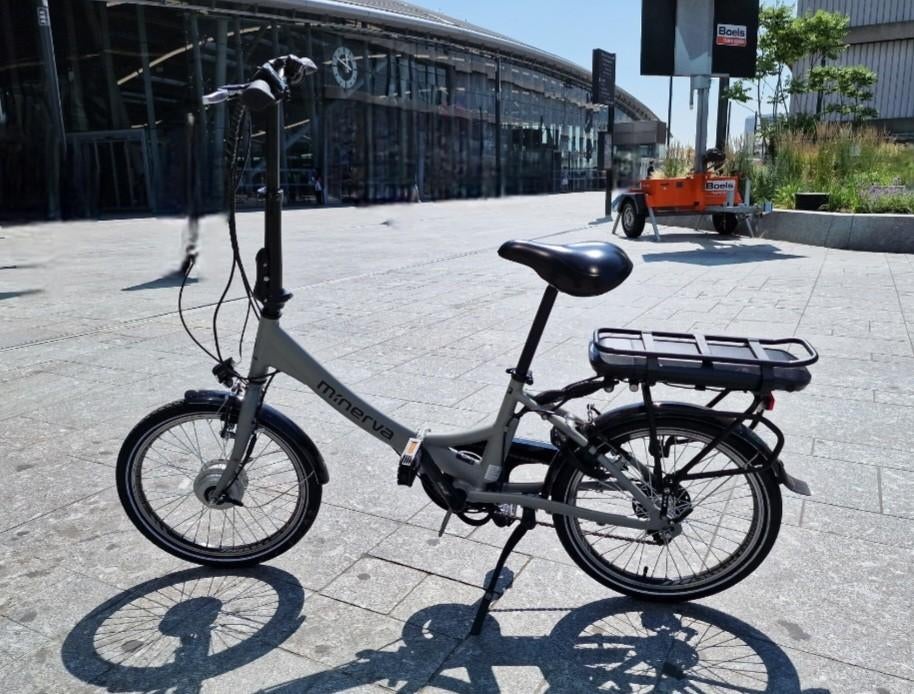 Minerva elektrische vouwfiets - Ideaal voor woon-werkverkeer, Overige merken, Gebruikt, Ophalen of Verzenden, Minder dan 47 cm