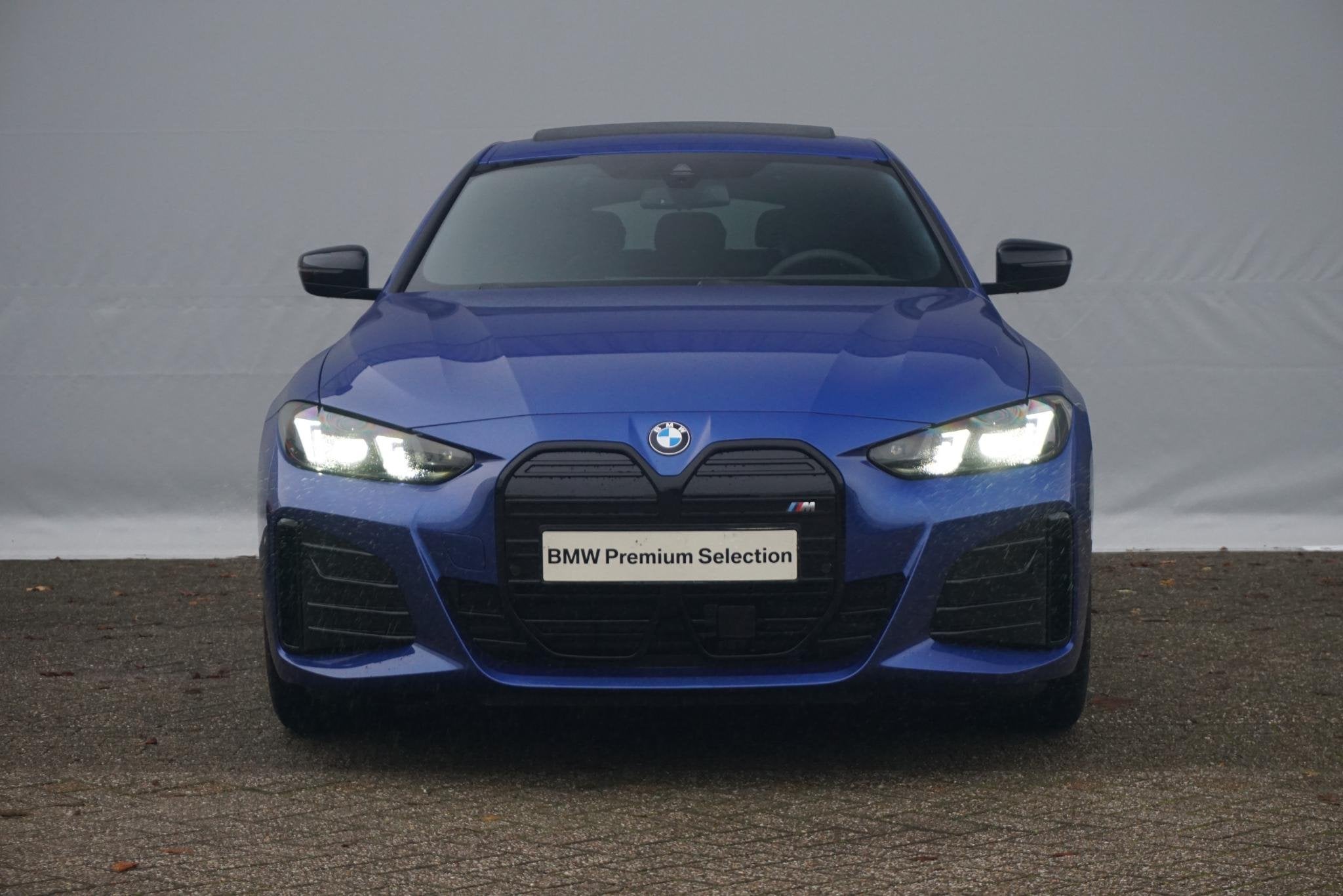 BMW i4 Gran Coupé eDrive40 M Sportpakket Pro | Schuif-/kant, Auto's, Lichtsensor, Achterwielaandrijving, 510 min, Met garantie (alle)