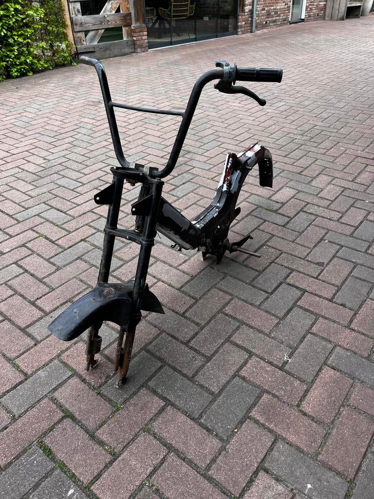 Puch frame met werk, Ophalen of Verzenden, Gebruikt, Frame