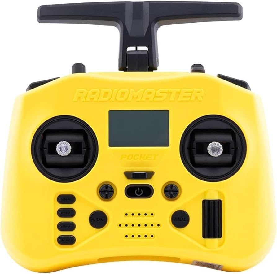 RADIOMASTER POCKET CRUSH ELRS LEMON TWIST YELLOW, Ophalen of Verzenden, Nieuw, Overige typen, RTF (Ready to Fly)