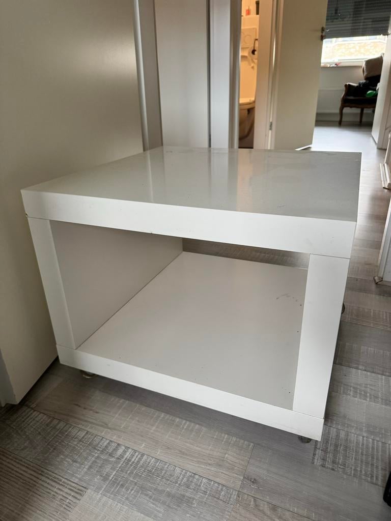 IKEA bijzettafel 55x55 cm, Huis en Inrichting, Tafels | Bijzettafels, Ophalen, Minder dan 45 cm, Gebruikt, Vierkant