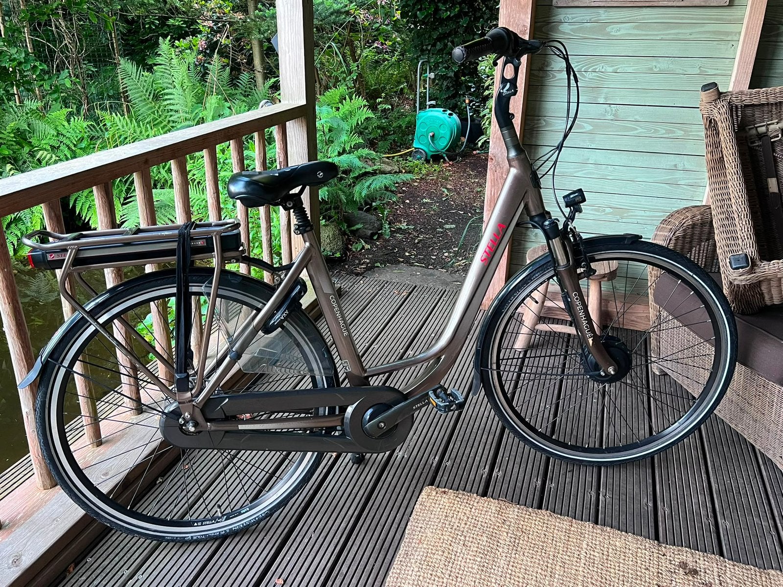 Stella Copenhague elektrische fiets, 53 tot 56 cm, Versnellingen, Zo goed als nieuw, Ophalen