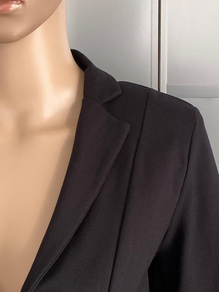 J616 Juffrouw Jansen maat M=38/40 kort jasje blazer colbert, Maat 38/40 (M), Zwart, Ophalen of Verzenden, Zo goed als nieuw
