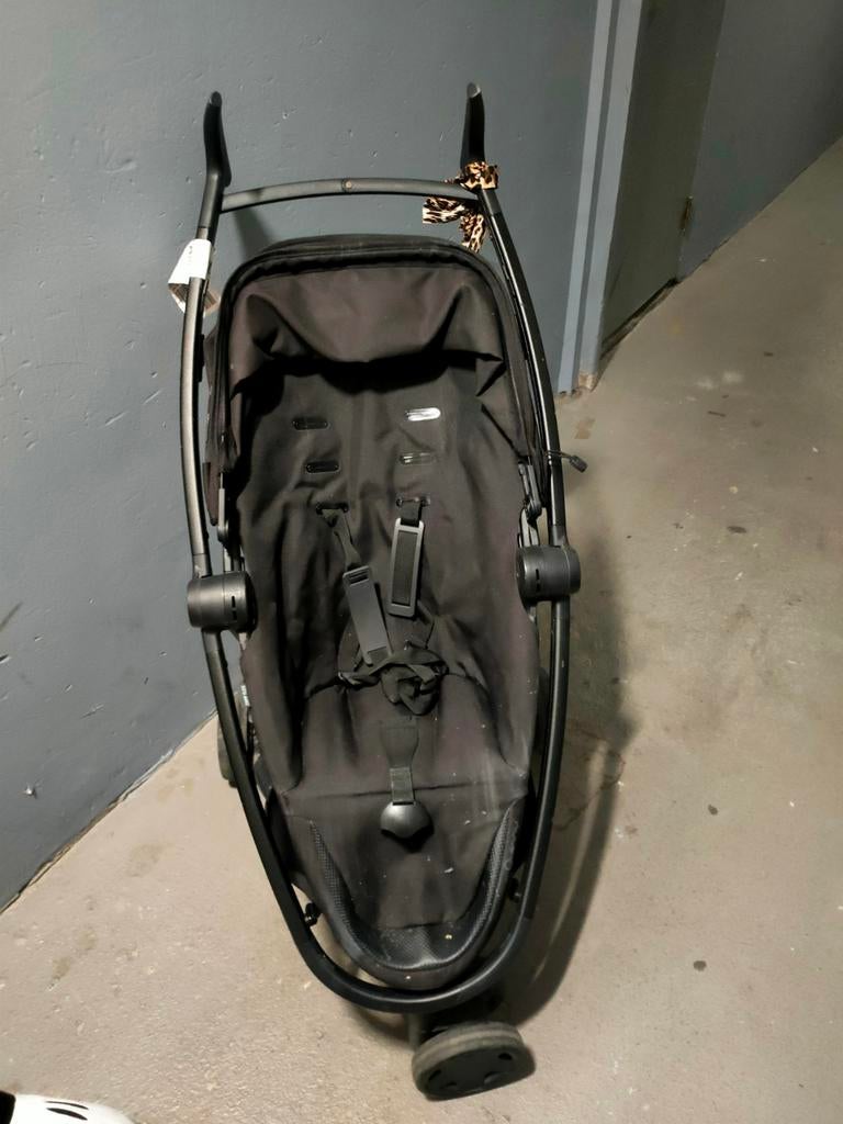Quinny buggy zwart, Kinderen en Baby's, Buggy's, Ophalen, Gebruikt, Quinny
