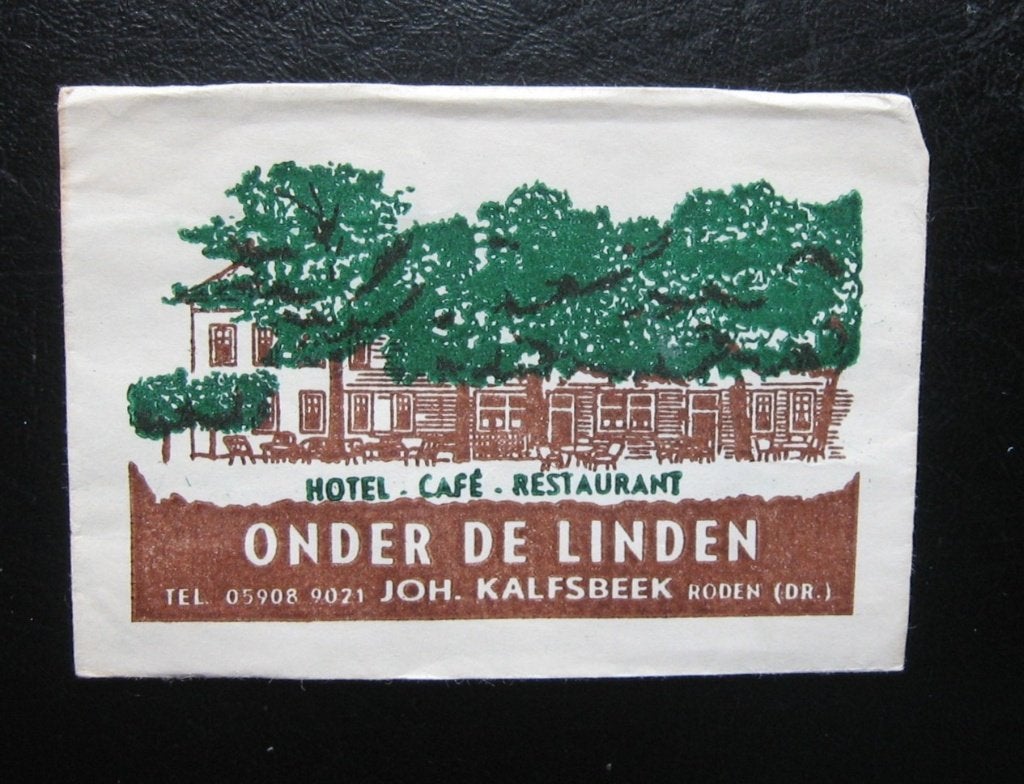 5027 Roden (Dr.) - Hotel Cafe Restaurant Onder de Linden, Verzenden, Nederland