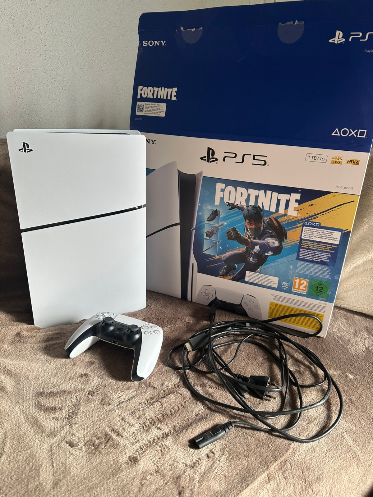 PlayStation 5 (1TB Disc Edition), Ophalen of Verzenden, Zo goed als nieuw