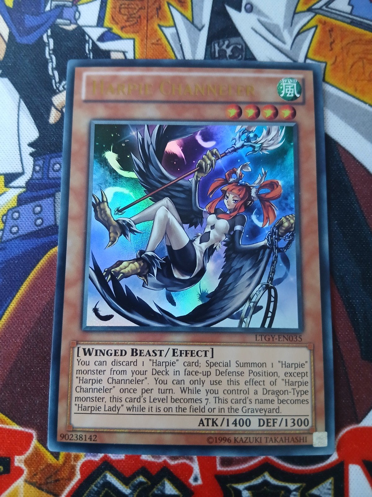 Harpie Channeler - Ultra Rare LTGY - Yu-Gi-Oh, Ophalen, Zo goed als nieuw, Foil
