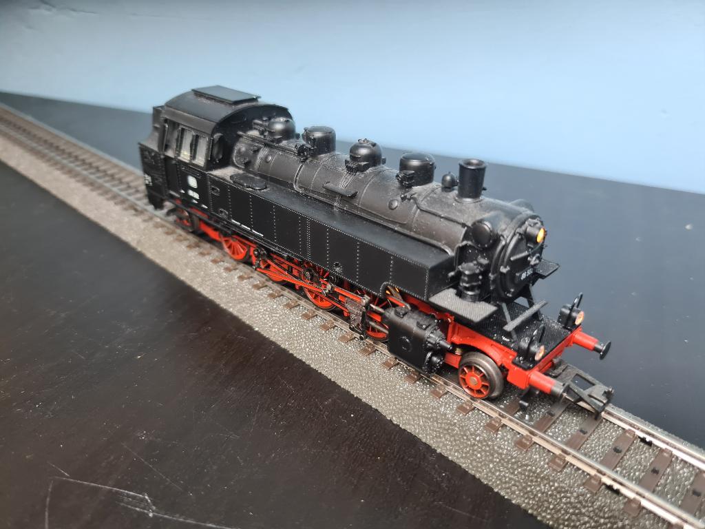 Marklin Baureihe 86 met wagons, Hobby en Vrije tijd, Modeltreinen | H0, Wisselstroom, Gebruikt, Locomotief, Ophalen of Verzenden