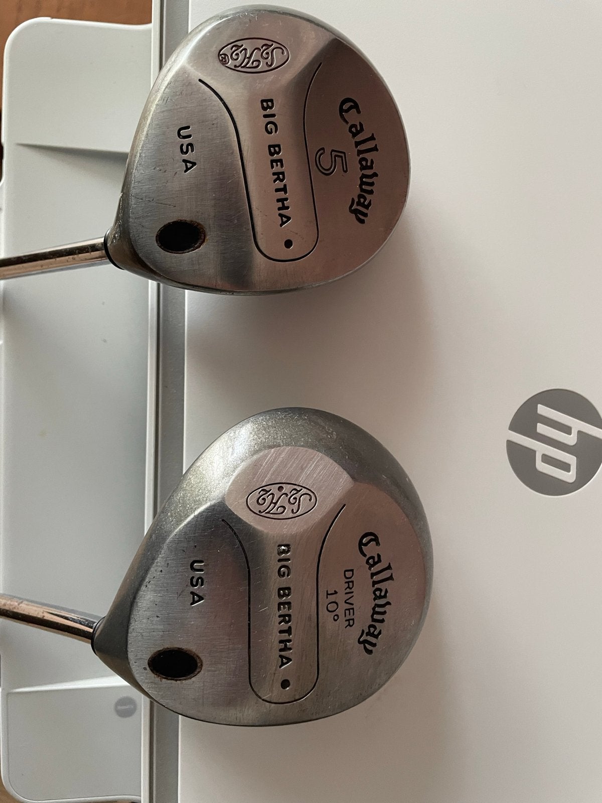 Callaway Big Bertha Drivers 5 en 10 - Rechtshandig, Sport en Fitness, Golf, Ophalen of Verzenden, Gebruikt, Club, Callaway