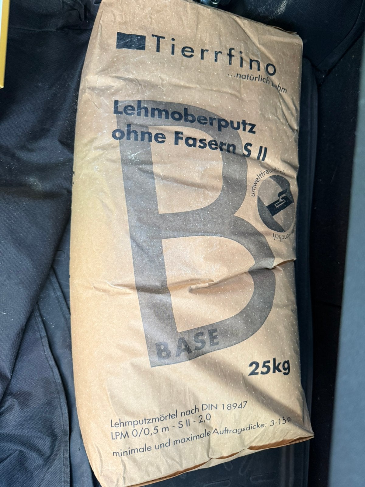 1 zak Tierrafino bruinleem droog | 25kg, Ophalen, Nieuw