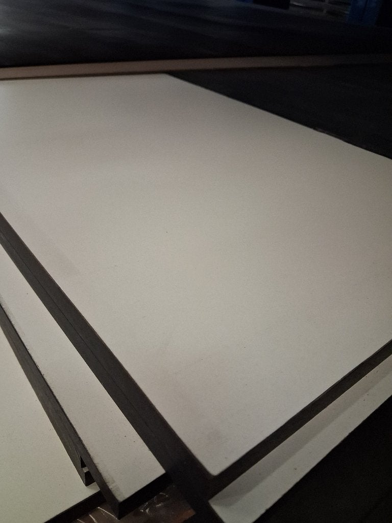 Trespa Wit 3660x1830x13 mm, Doe-het-zelf en Verbouw, Ophalen, Nieuw, Overige materialen, Minder dan 20 mm