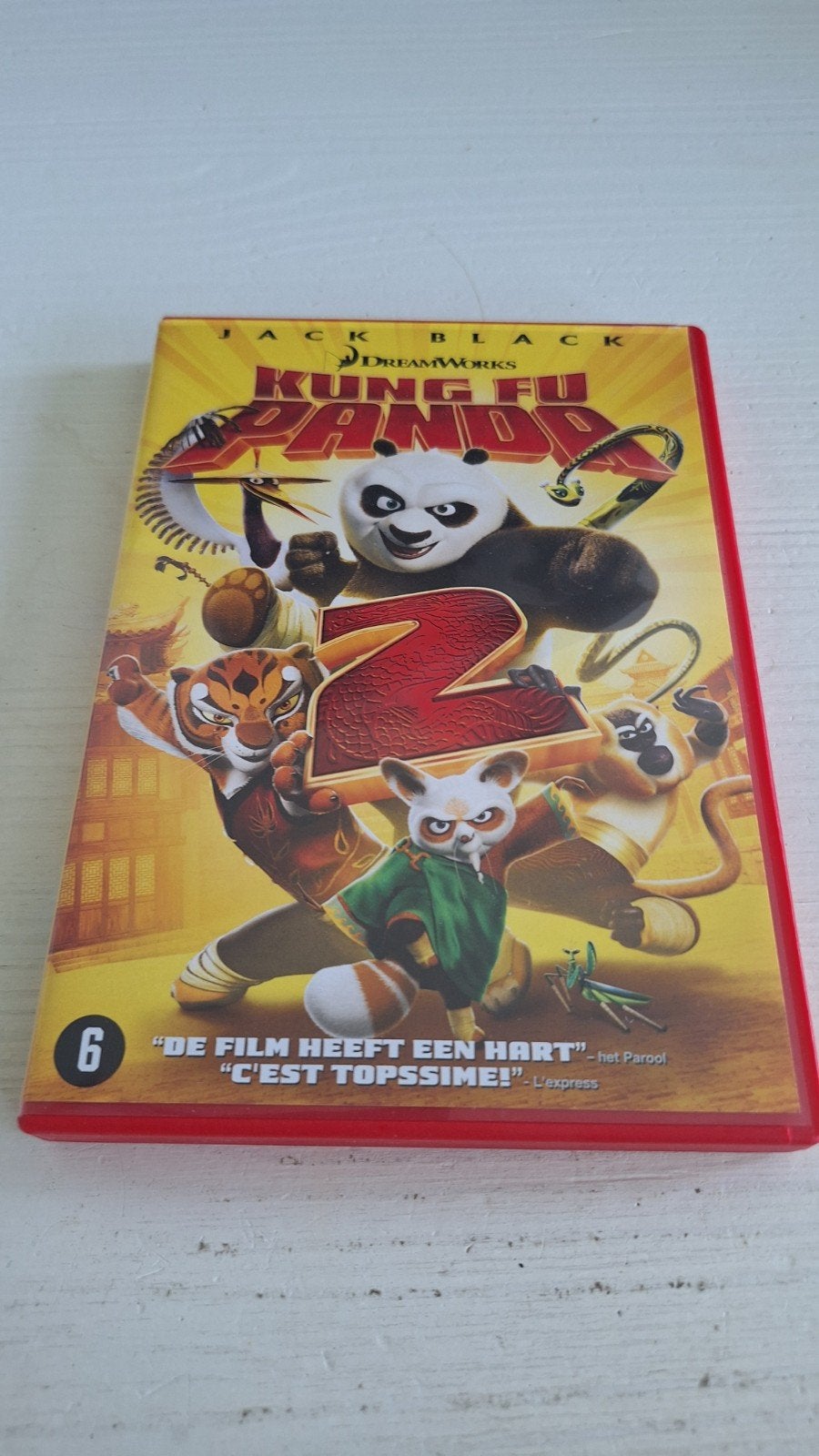 Kung Fu Panda 2 DVD - Zo goed als nieuw, Animatie, Nederlands, Ophalen of Verzenden, Zo goed als nieuw