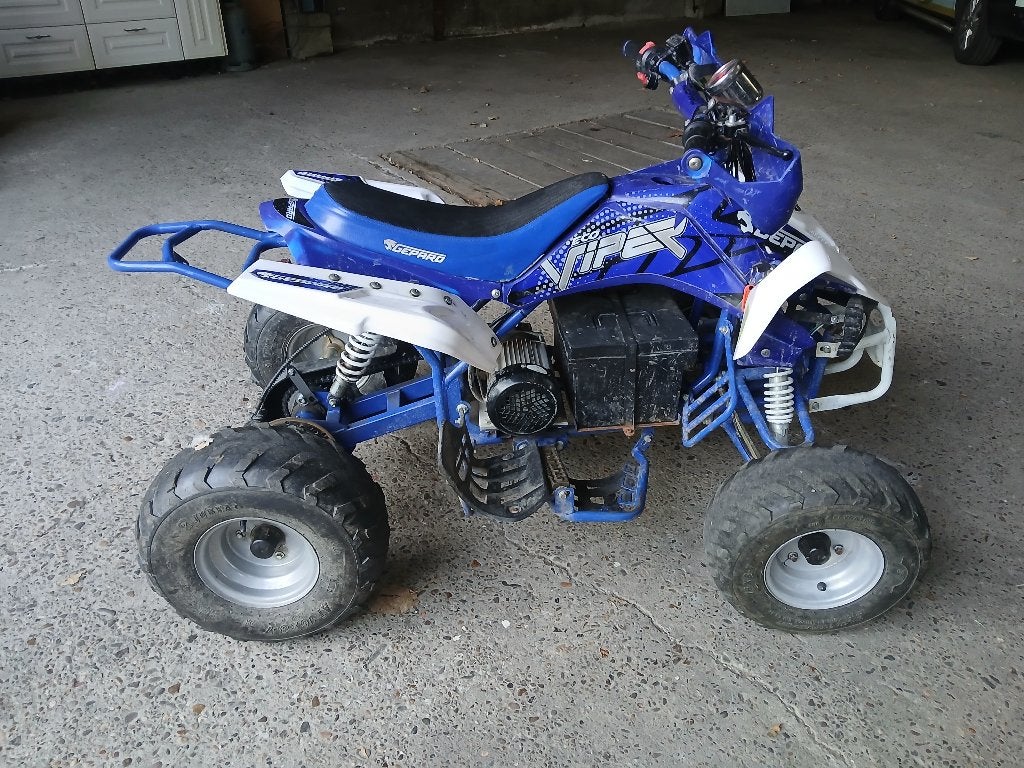 Electrische quad, Gebruikt