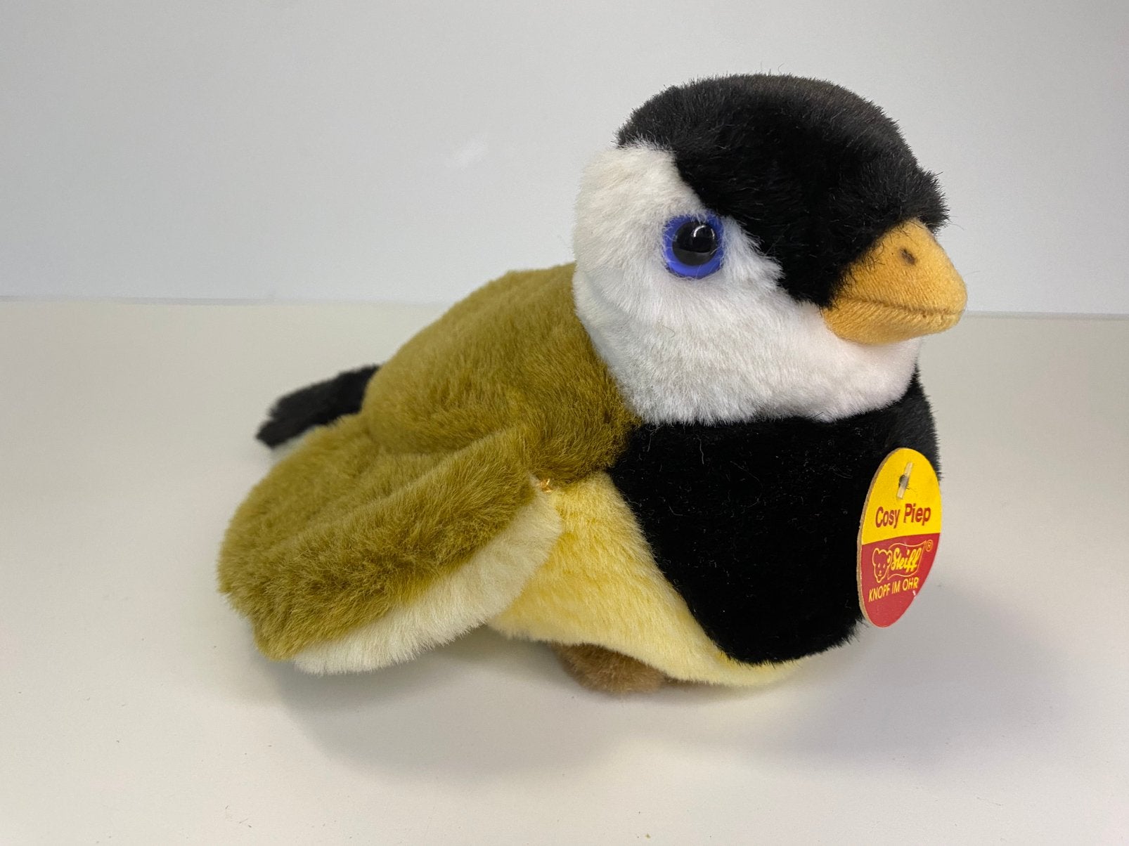 Steiff Cosy Piep koolmees 092626 met werkende piep, Ophalen of Verzenden, Nieuw, Stoffen beer, Steiff