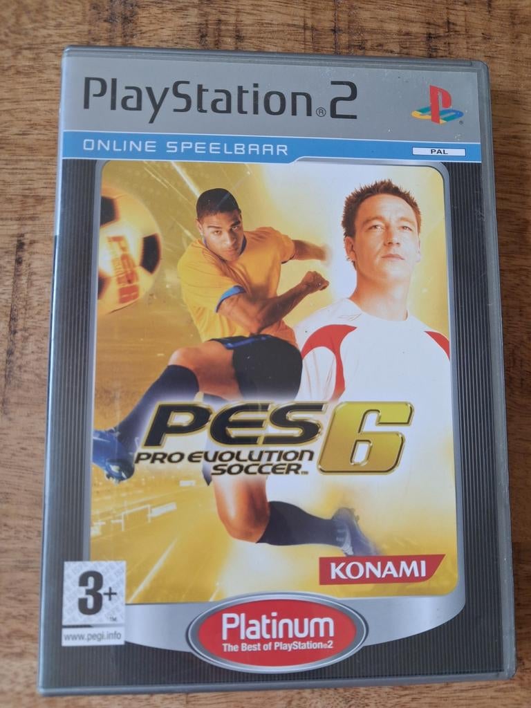 PES 6 Pro Evolution Soccer PlayStation 2, Spelcomputers en Games, Online, Ophalen of Verzenden, Zo goed als nieuw, Sport