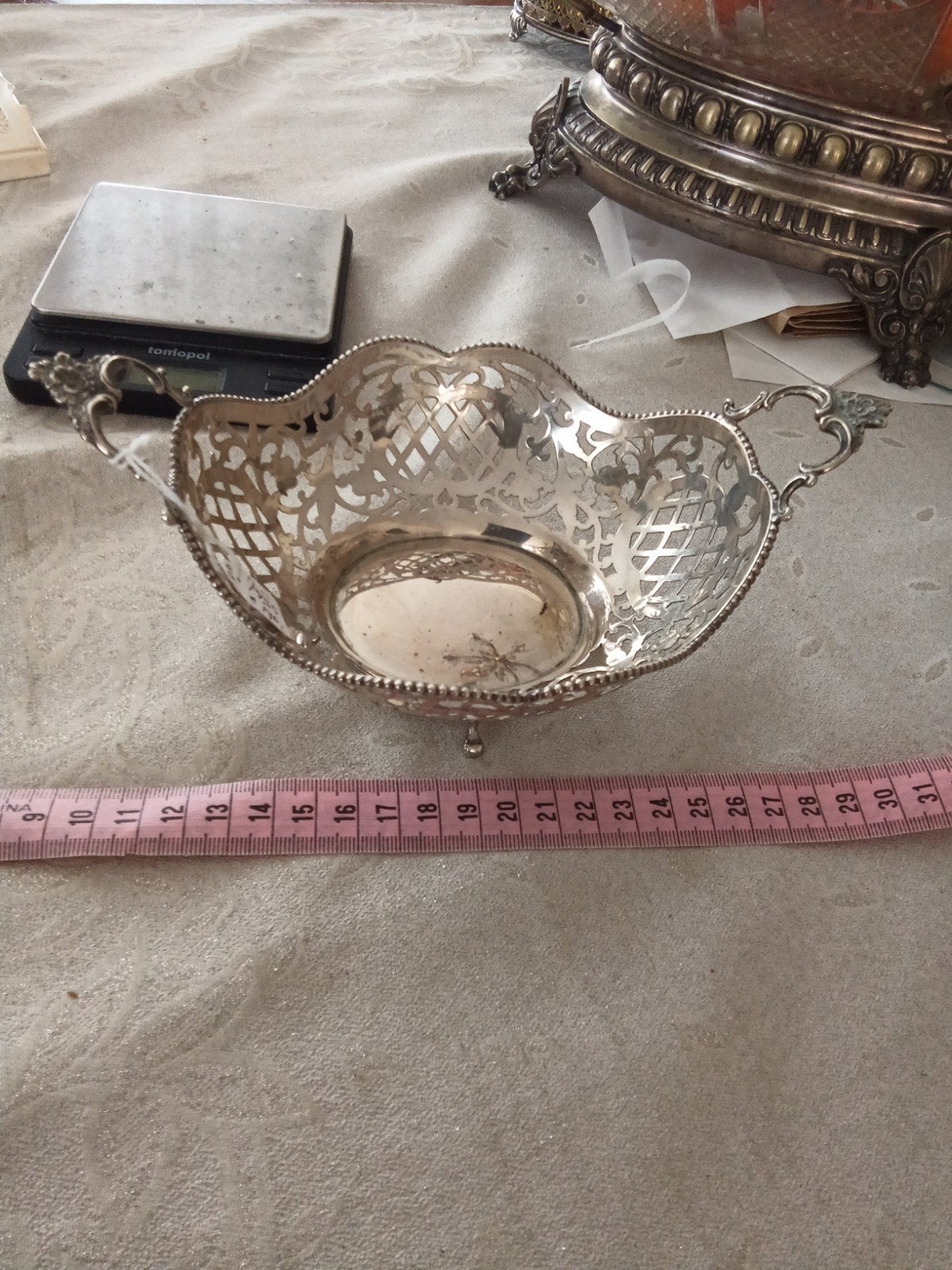 zilver schaaltje., Ophalen of Verzenden, Zilver