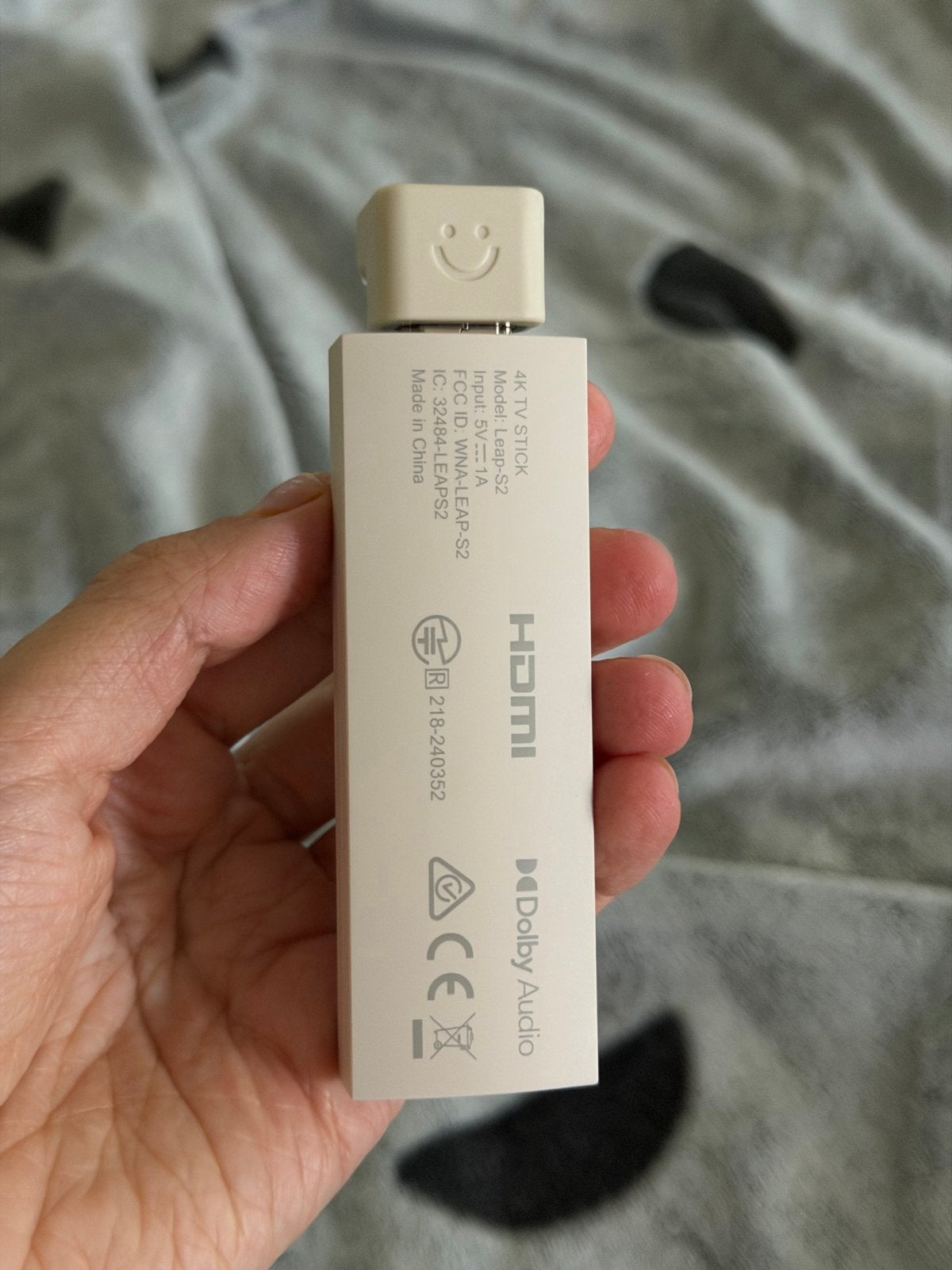 Yaber TV Stick Google TV Chromecast 4K, Ophalen of Verzenden, Zo goed als nieuw, HDMI, Zonder harde schijf