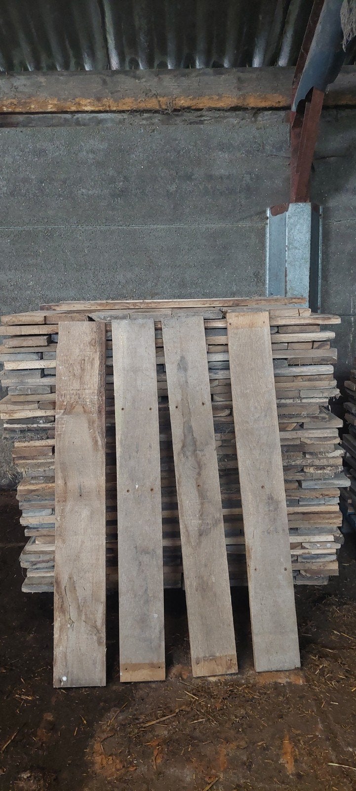 Eiken Tuinhout te koop, Tuin en Terras, Ophalen, Hout, Tuinhek