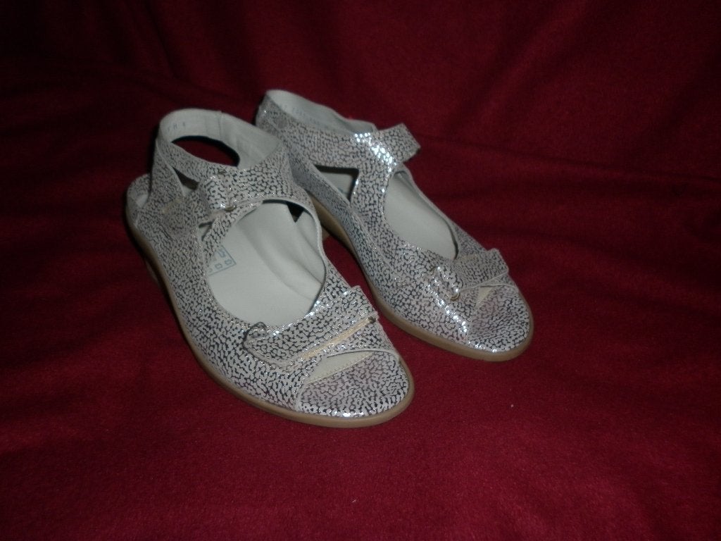 sandalen     maat  39 merk :  Durea, Durea, Overige kleuren, Gedragen, Sandalen of Muiltjes