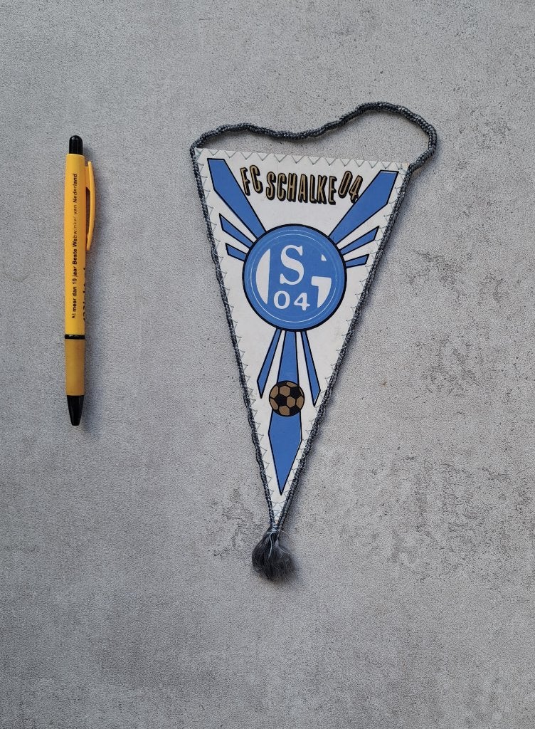 vaantje Schalke, Ophalen of Verzenden, Gebruikt, Buitenlandse clubs, Vaantje of Sjaal