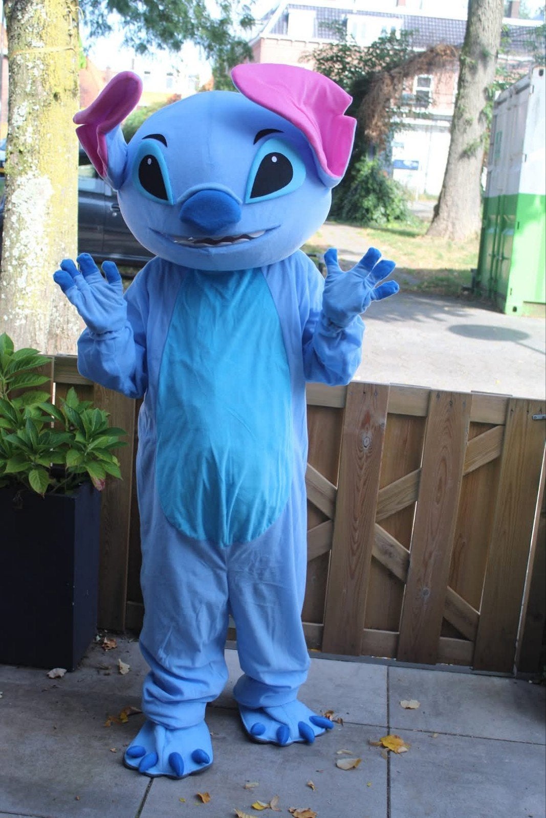 TE KOOP  STITCH MASCOTTE MAAT L, Ophalen, Gebruikt, Carnaval