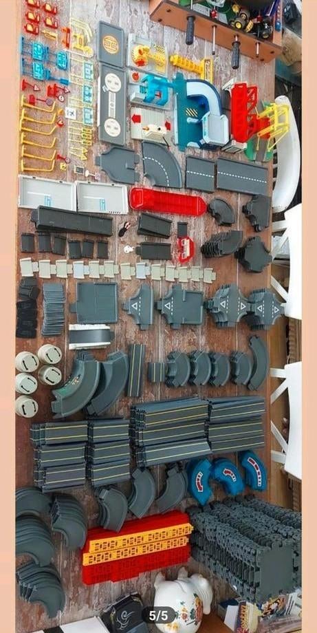 Matchbox City speelset met veel accessoires, Ophalen of Verzenden, Gebruikt, Jongen of Meisje