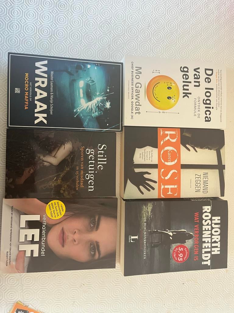 Diverse boeken: fictie, non-fictie en meer, Ophalen of Verzenden, Gelezen, Nederland